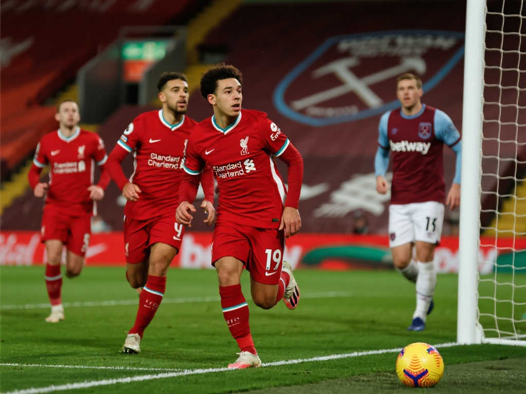 【英超】利物浦2-1力克西汉姆联,迪亚斯与范戴克建功 【英超】利物浦2-1力克西汉姆联,迪亚斯与范戴克建功